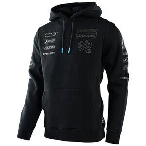 Troy Lee Designs Gas Gas Team Pull Over Sweatshirt Black - Size Medium